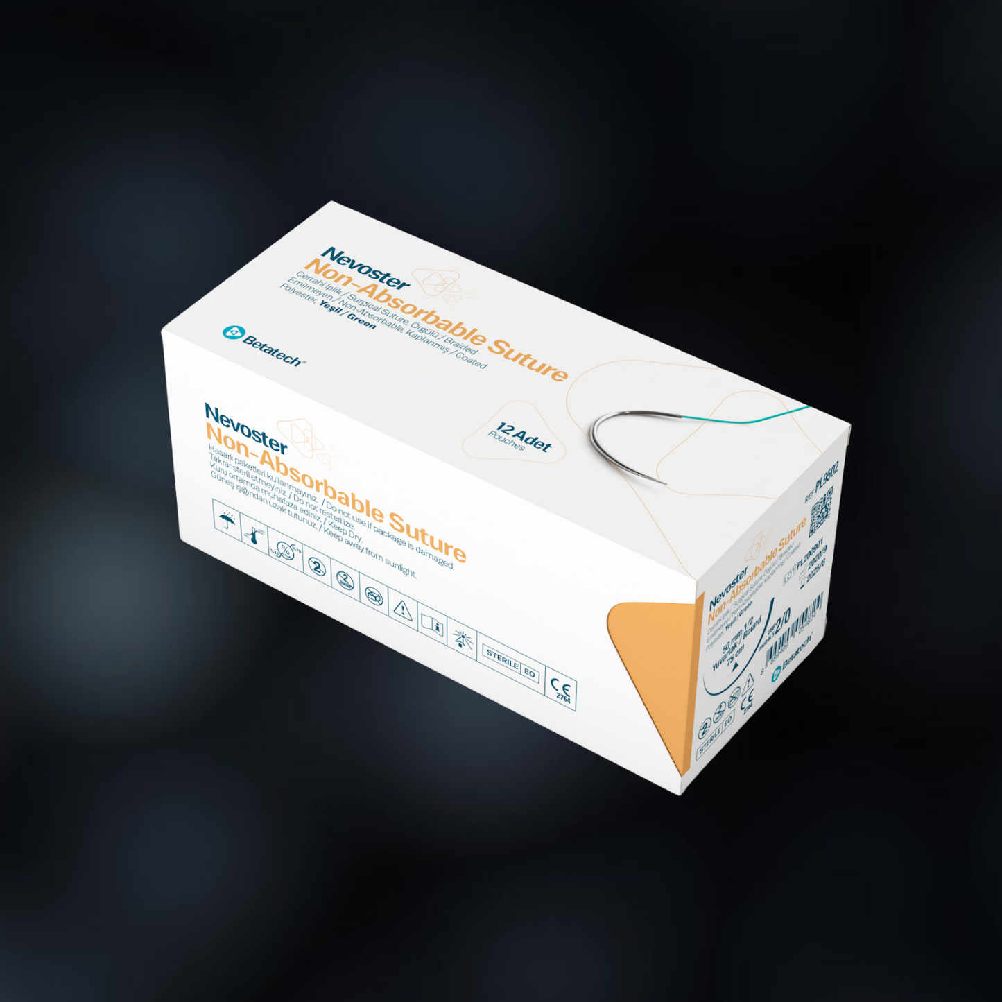 NEVOSTER SUTURA NO ABSORBIBLE