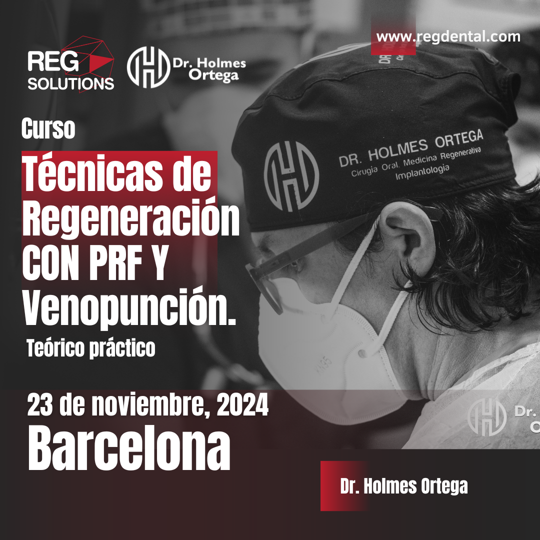 Curso de Técnicas de Regeneración con PRF y Venopunción.