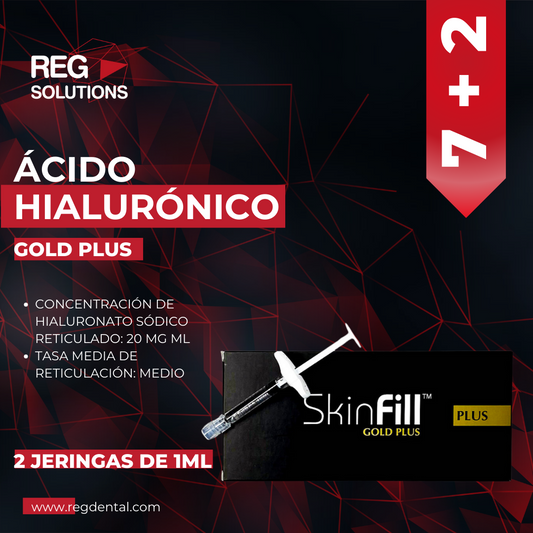 Ácido Hialurónico SkinFill Gold Plus (7+2)