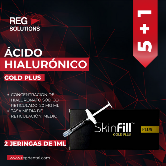 Ácido Hialurónico SkinFill Gold Plus (5+1 )