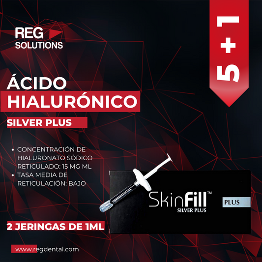 Ácido Hialurónico SkinFill Silver Plus (5+1 )