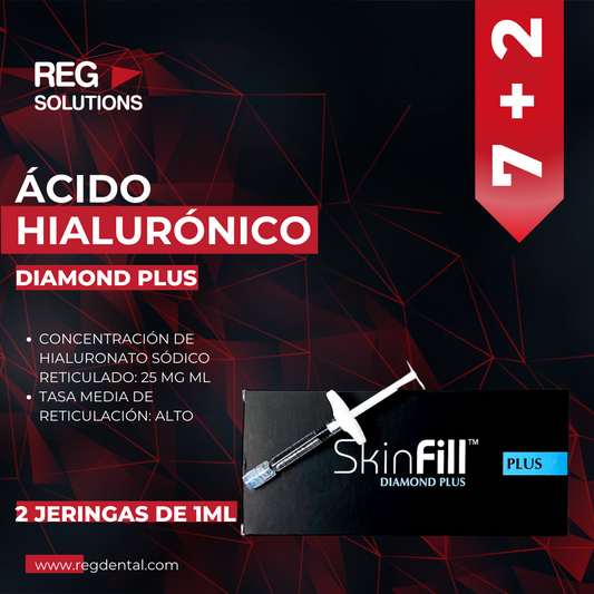 Ácido Hialurónico SkinFill Diamond Plus (7+2)