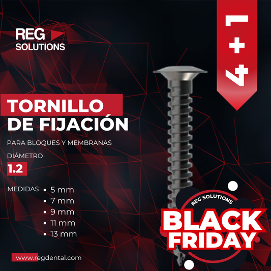 Tornillo de fijación de 1.2 (4 + 1 unidad de regalo)